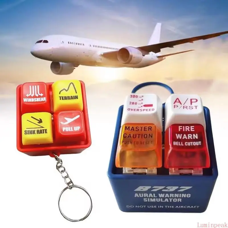 Pilot Keychain Set, 2-Piece Multipack with Cute Hearts Design, Stainless Steel Retractable Lanyard, LED Light & Airplane Alert, Metal, Keychain Parking Key, Unisex, 2-Piece Sets, Two Piece Set
