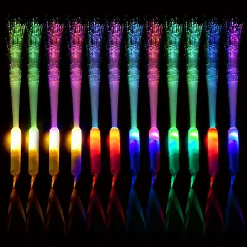Bulk Colorful Glow Sticks 12/24/48 Pack, Fluorescent LED Light Sticks, Night Club Party Wedding Decorations Supplies, Fluorescent Fiber Sticks