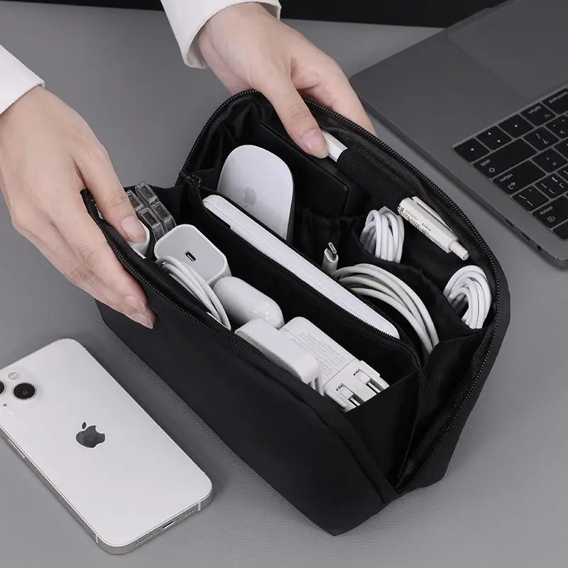 Digital Storage Bag, Digital Organizer, Sports Camera, Photography Accessories, USB Drive, Data Cable, Charger, Travel Portable Bag