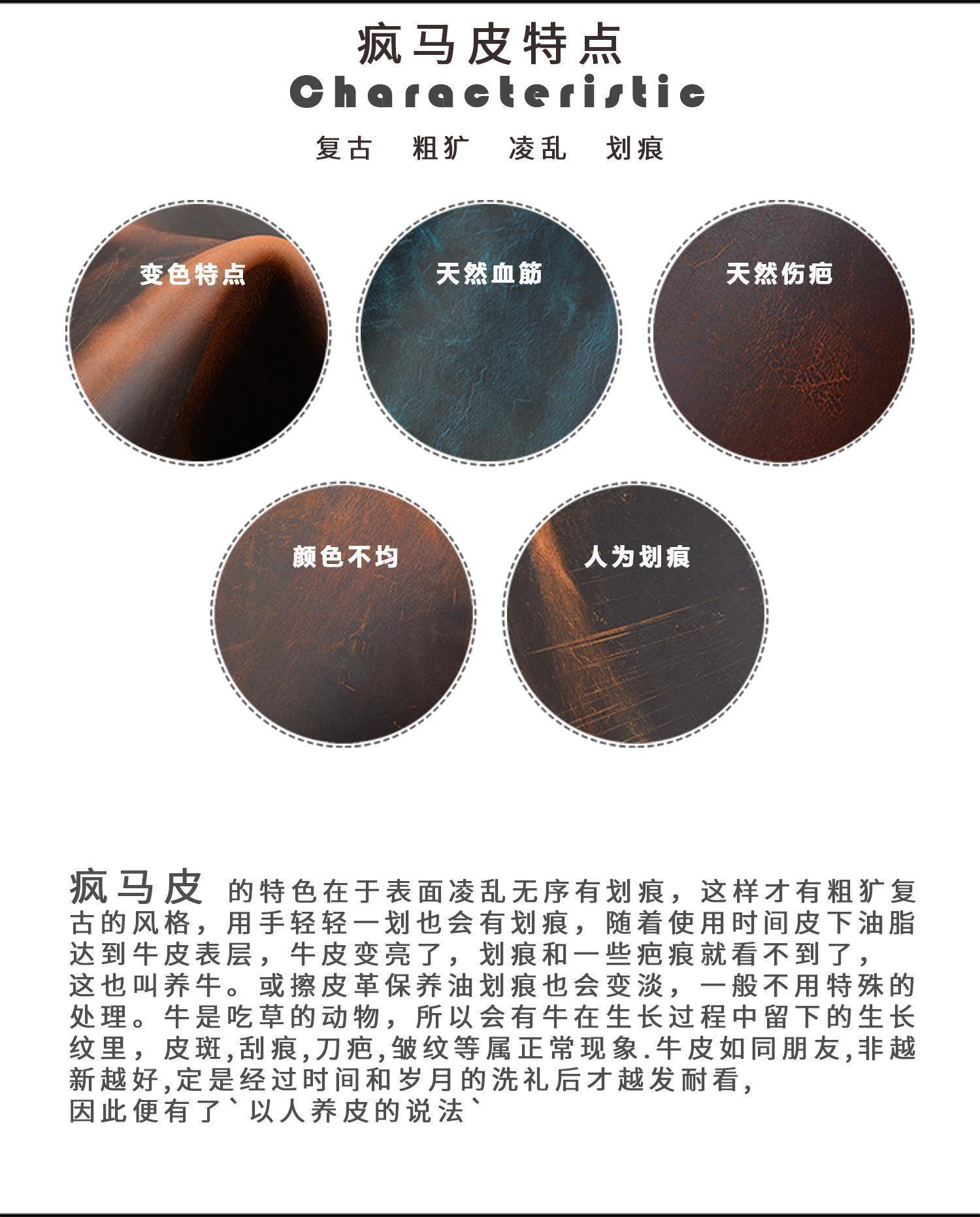 AIGUONIU Leather Notebook Handmade Vintage Cowhide Diary Passport Size TN Travel Notebook Cover Journal Sketchbook Planner