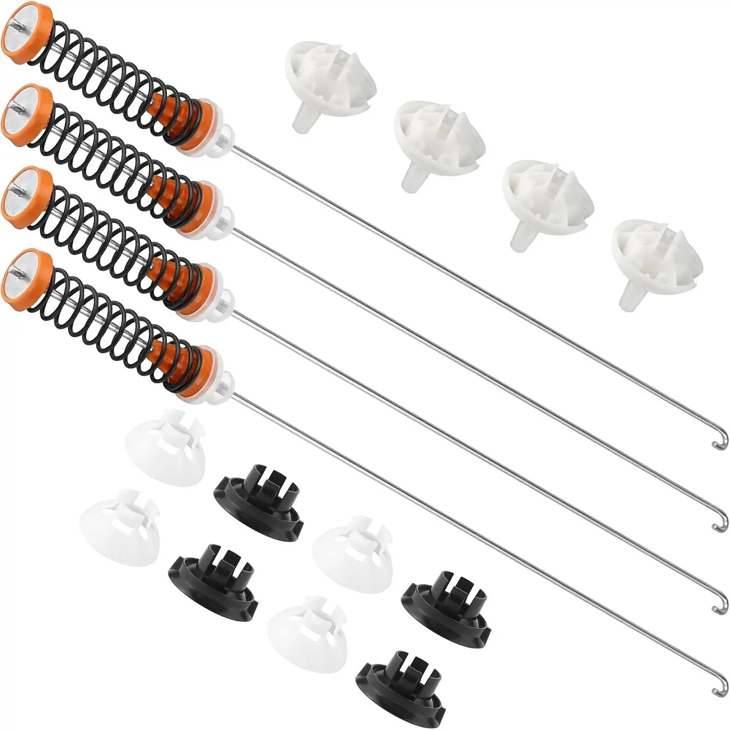 W11130359 MVWB765FW3 MVWB765FW4 WTW7500GC2 Washer Suspension Rod Kit Compatible for Whirl.pool May.tag Ken.more Cros.ley 7MWTW7000EW0 7MWTW7300EW0 MVWB765FW4 MVWB765FW3-BY MIFLUS