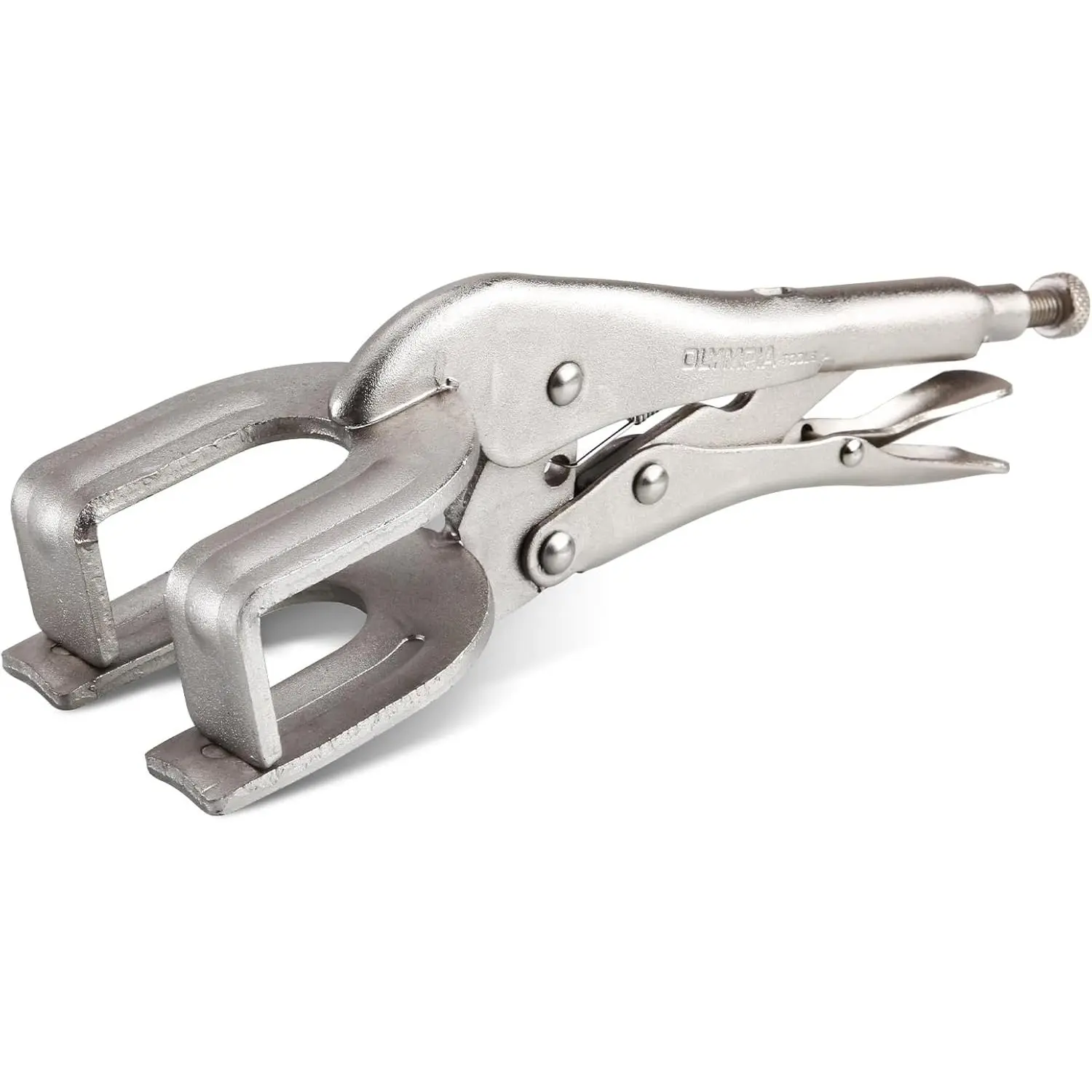 9" Locking Pliers & Welding Clamp – Heavy Duty C-Clamp with Quick Release – Adjustable Grip for Welding, Metalworking, Woodworking & Automotive Repair – Industrial Strength Tool