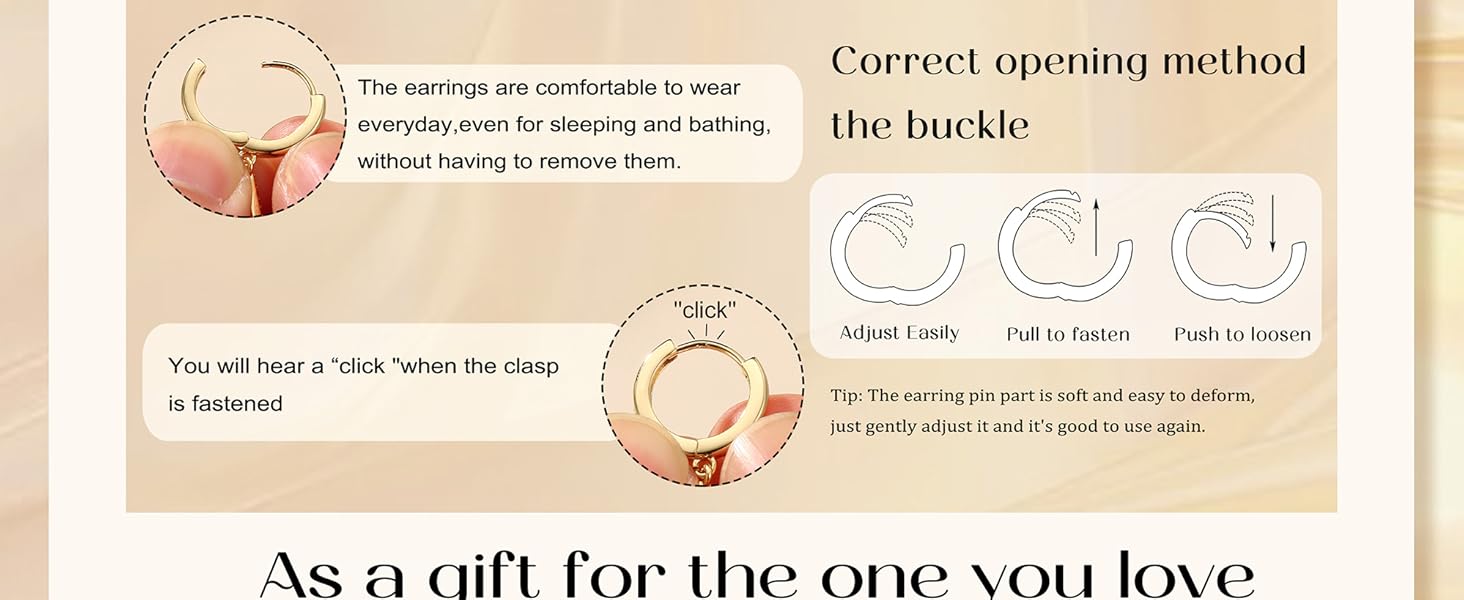 CASSIECA Gold-Plated Hoop Earrings for Women – Hypoallergenic Gold-Plated Hoops Cartilage Earring Sets for Multiple Piercing Dainty Silver Huggie Stud Earring Stacks with Charm