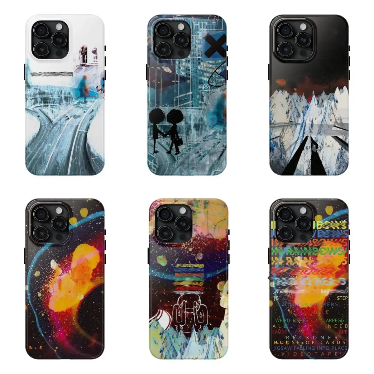 Trendy Band Radi0head Phone Case New Album Phone Case Compatible Suitable for iPhone 17-11 Pro Max/Plus and  Samsung Galaxy S23-25