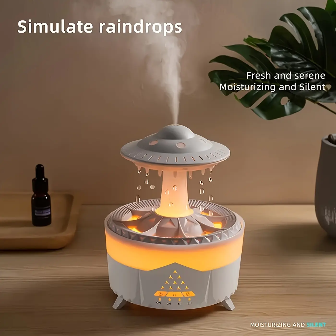 Intelligent Spray Atomizer for Home Use, Featuring a Large Capacity, Designed As a Simulation Water Drop Humidifier And Aroma Diffuser, Ideal for Hotels, Shopping Centers, Restaurants, And Business Environments