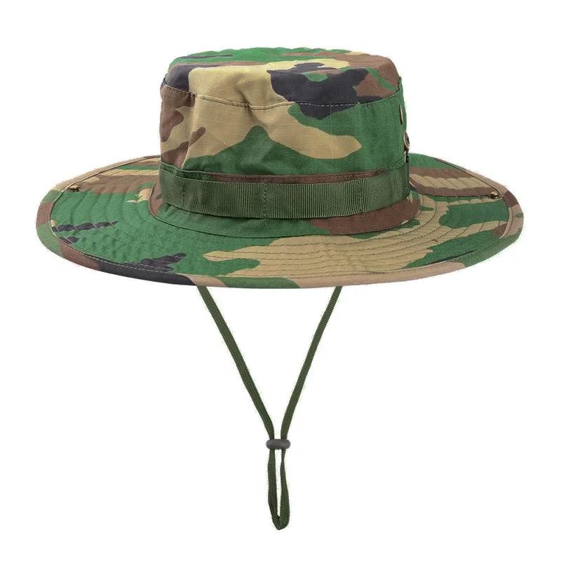 Tactical Camo Boonie Hat for Men, Wide Brim UV Protection Sun Hat for Fishing, Hiking, Hunting & Outdoor Adventures Tactical Camo Boonie Hat for Men, Wide Brim UV Protection Sun Hat for Fishing, Hiking, Hunting & Outdoor Adventures