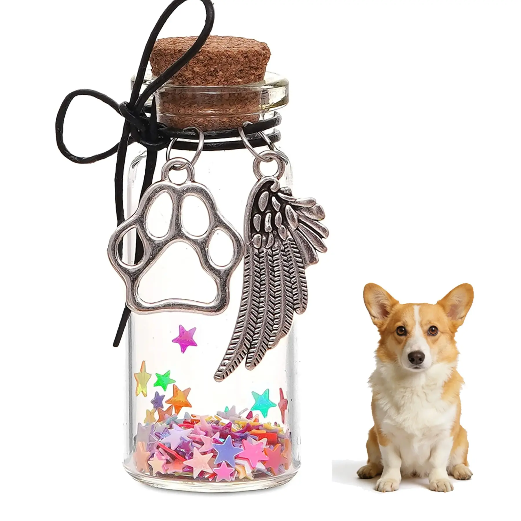 Pet Fur Keepsake Jar Gift，Dog Cat Pet Tooth Box Pet Keepsake，Dog Memorial,Loss of Pet ,Cat Keepsake Gift,Pet Remembrance,Pet Lovers Gifts,Supplies
