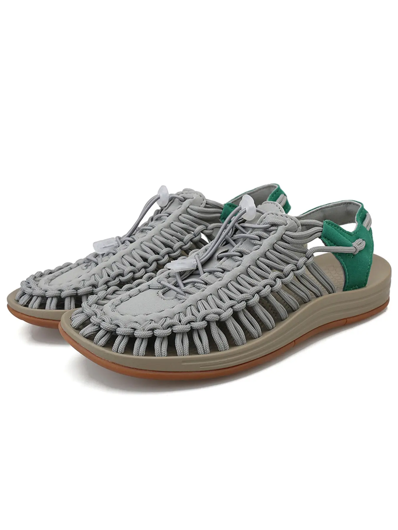 Men's Handmade Braided Sandals, Quick Dry Outdoor Hiking Water Shoes, Comfortable Breathable Fisherman Sandals, Ideal for Summer Wear, Outdoor Sports Sandals