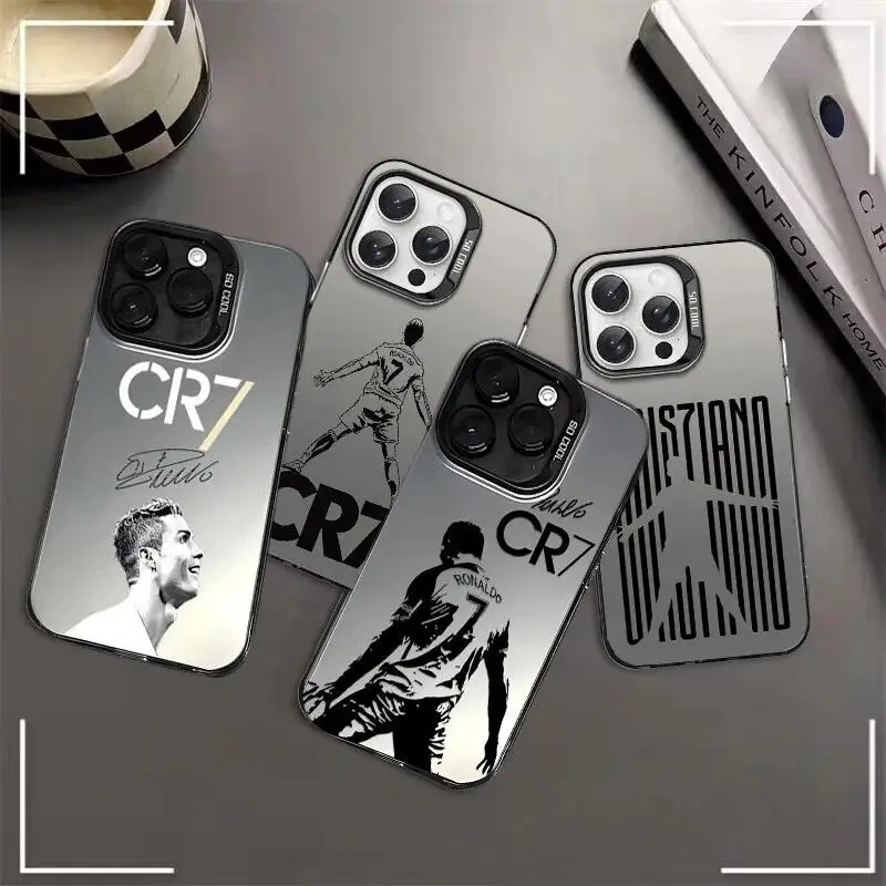 Mr Football C-cR7-R-Ronaldos Casing for iPhone 17,16,15,14,13,12,11,Pro,Max,Plus Phone Cover Case Hard
