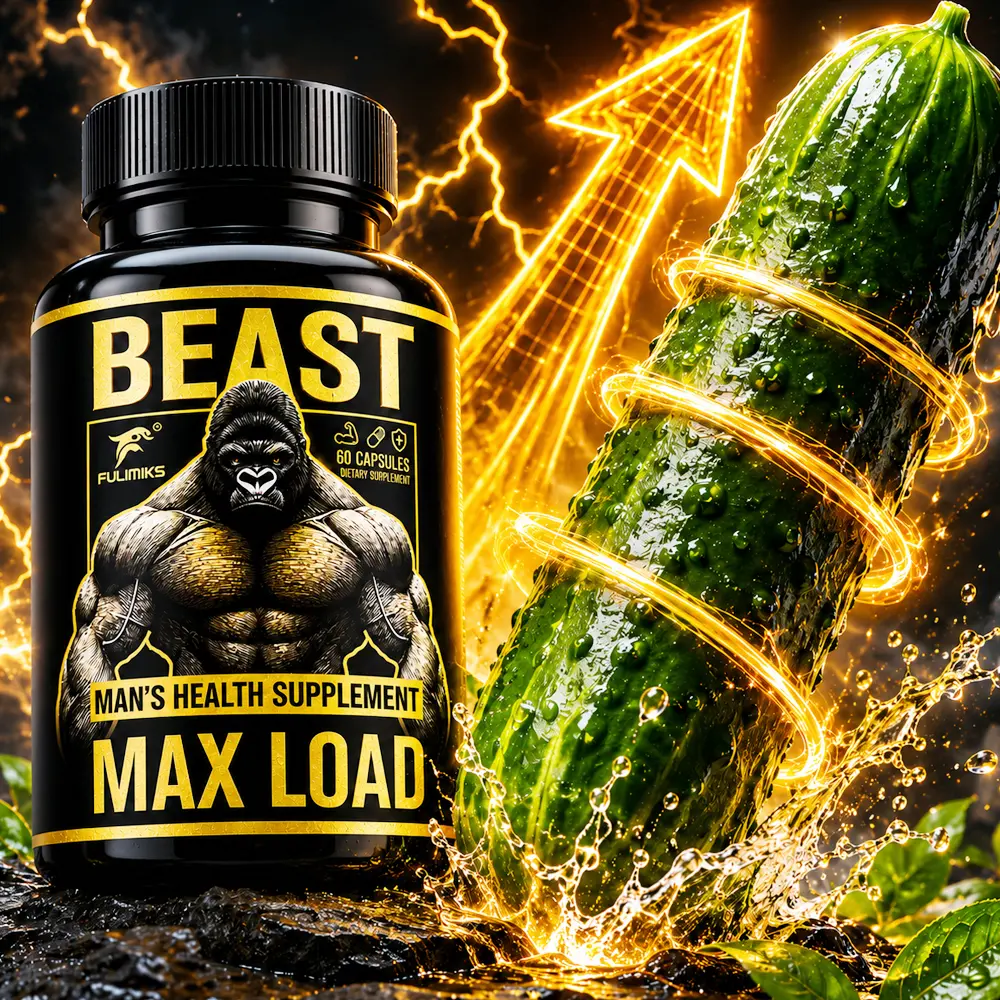 MAX LOAD, Men'S Health Supplement Capsules, with Ashwagandha, L-Arginine, Tongkat Ali, Fenugreek, Panax Ginsen, Tribulus Terrestris, Maca Root, Testo, upport Energy & Vitality, Premium Formula, Packaging May Vary