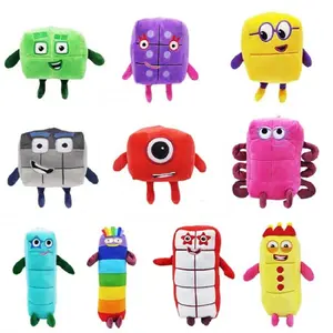 14-30cm Numbers Plush Toys Number Stuffed Dolls Movie Series Cartoon Educational Stuffed Toys Kids Baby Children Gifts