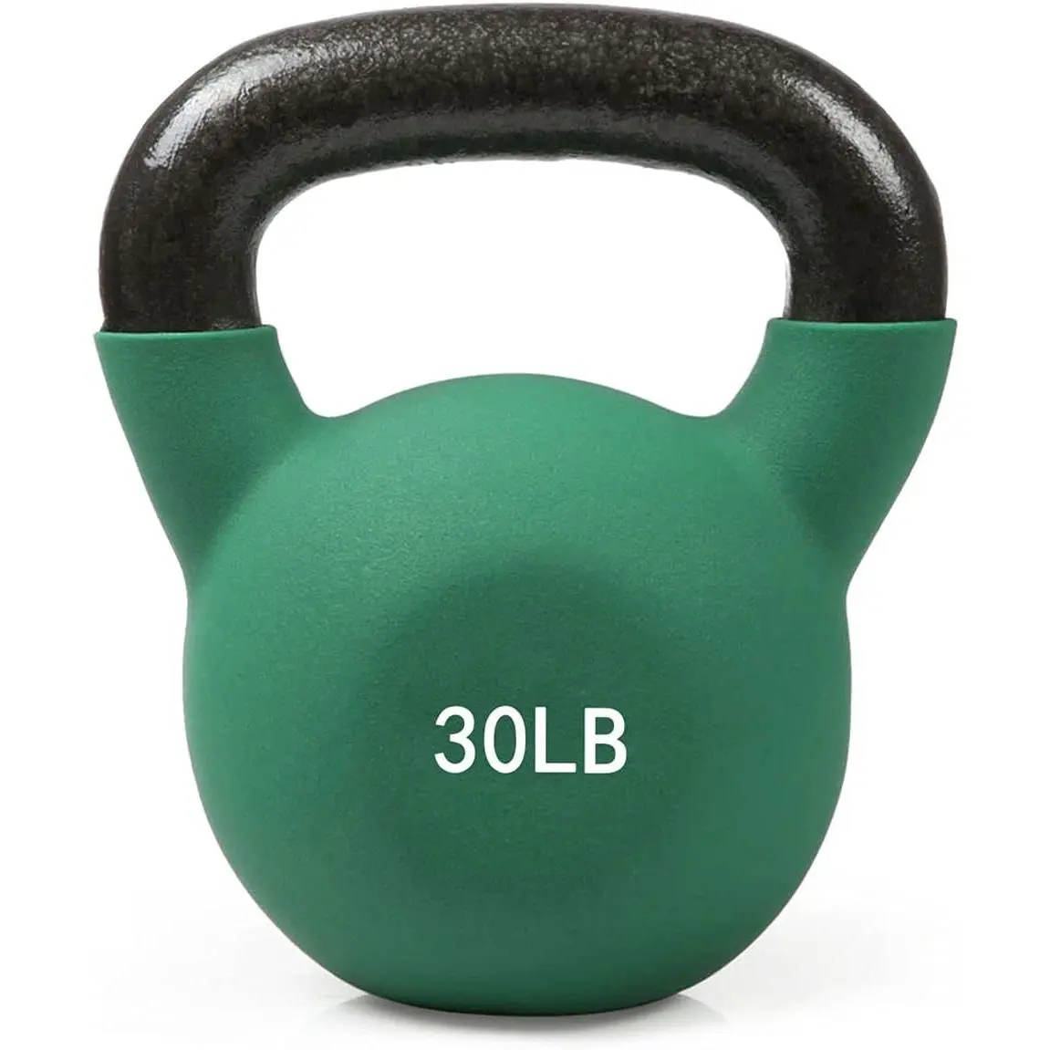 Neoprene Coated Kettlebell Weight Set, Solid Cast Iron