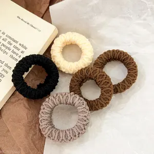【Gift Item Link — Do Not Purchase】  Thick Knit Hair Ties for Women, High Elastic Ponytail Holders, Soft No Damage Hair Bands, Stretchy Scrunchie Hair Accessories for Thick Hair, Daily Styling, Bun, Ponytail and Casual Wear