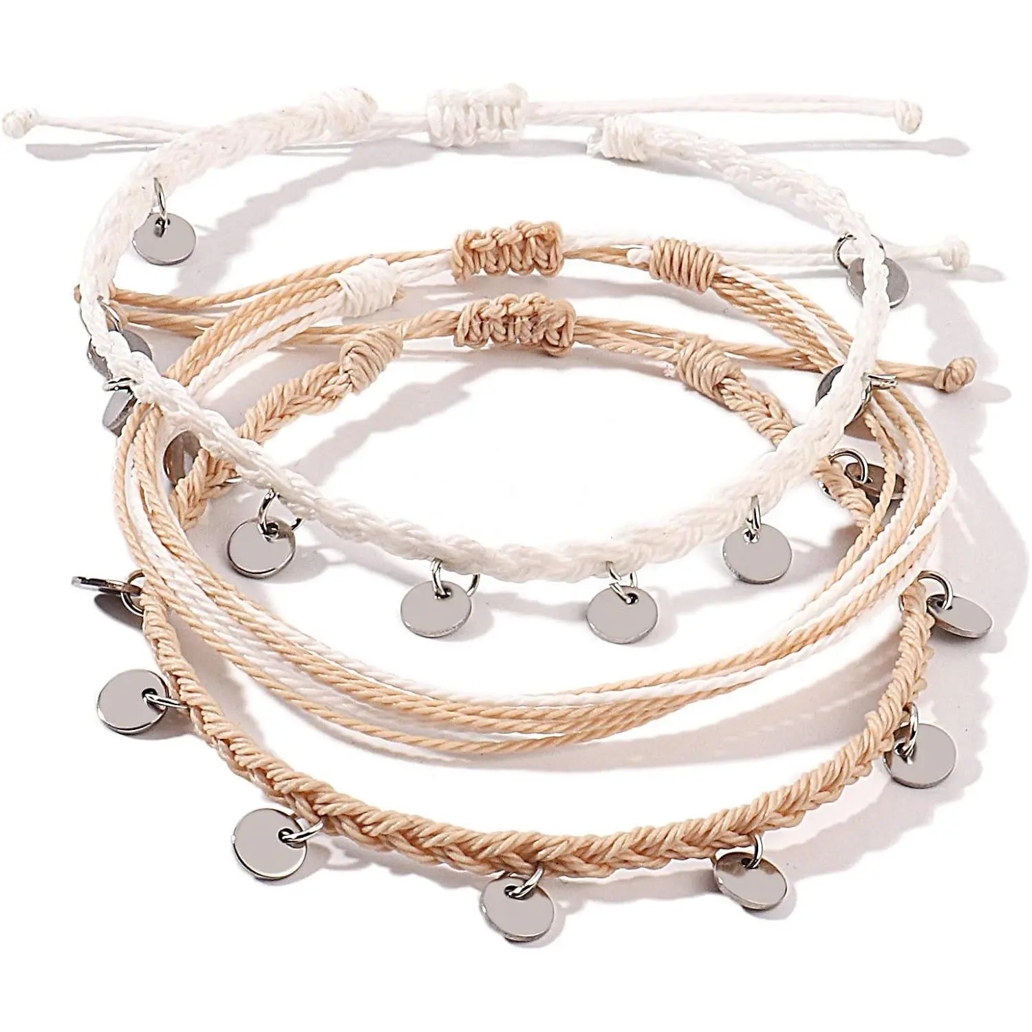 String Ankle Bracelets  Rope Anklets Braided Beach Boho  Anklets Cute Friendship Foot  for Women