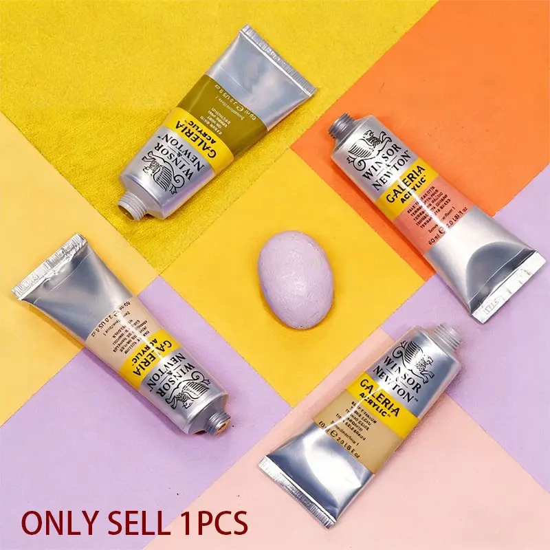 Single 60ml pigment, large capacity, gallery acrylic pigment single bottle, fluid painting hand drawn DIY, essential pigment for artists, waterproof art creation, Art Painting Supplies