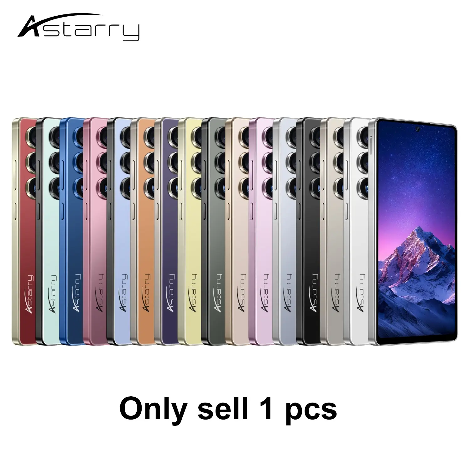 Astarry-25 Ultra 6.75-Inch Android 12 Touchscreen Smartphone, 6gb RAM + 64GB ROM, 8mp+20mp Camera, 4g Network, Dual Sim, 4100mah Battery