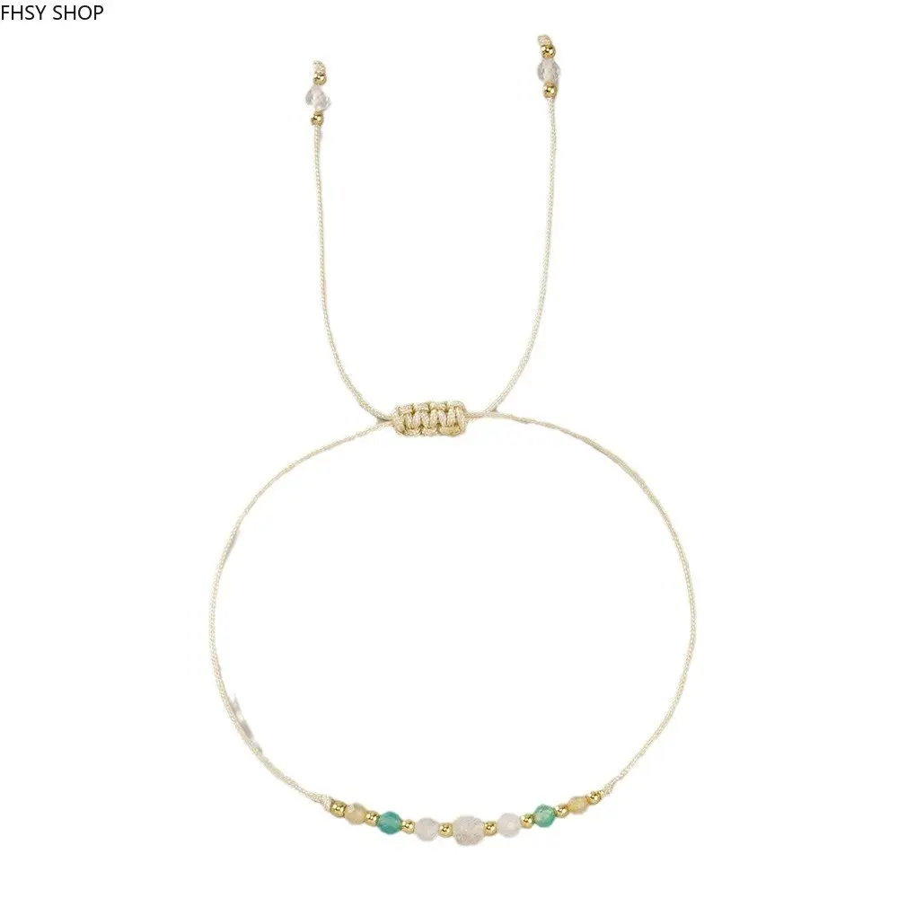 Handmade Aries Constellation Rope Chain Wristband, Colorful Fade-Resistant Slide Bangle with a Comfortable, Adjustable Fit for Daily Wear