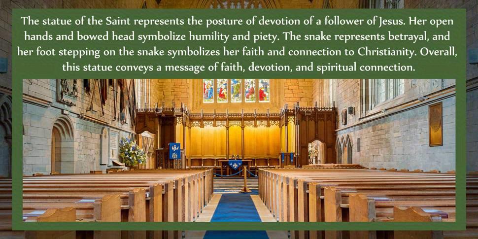 29.5'' Blessed Mother Garden Statue - Weather-Resistant Magnesium Oxide Religious Sculpture, Outdoor Spiritual Decor for Garden, Lawn & Patio