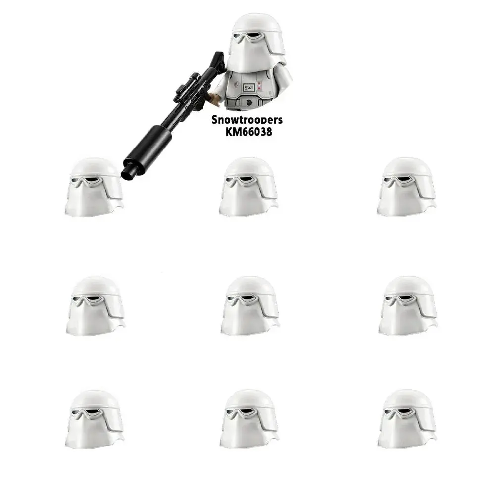 10pcs/set building Blocks Clone trooper 501st Legion Troopers mini action toy Snowtrooper Coruscant Guards Stormtrooper