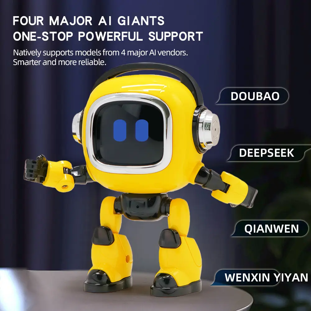 Kids AI Smart Play Robot Educational Toy with Deepseek AI Chatting Interactive Learning Companion Birthday Gift for Boys Girls