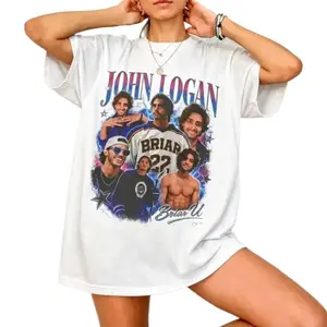 📚🏒[Sale Up To 50%]John Logan Briar University T-Shirt📚🏒| Off-Campus Hockey Romance Graphic Tee, BookTok Inspired Briar U Fan Shirt, Women's Casual Cotton Top, College Romance Streetwear, Cozy Reader Gift, Unisex Book Lover Apparel