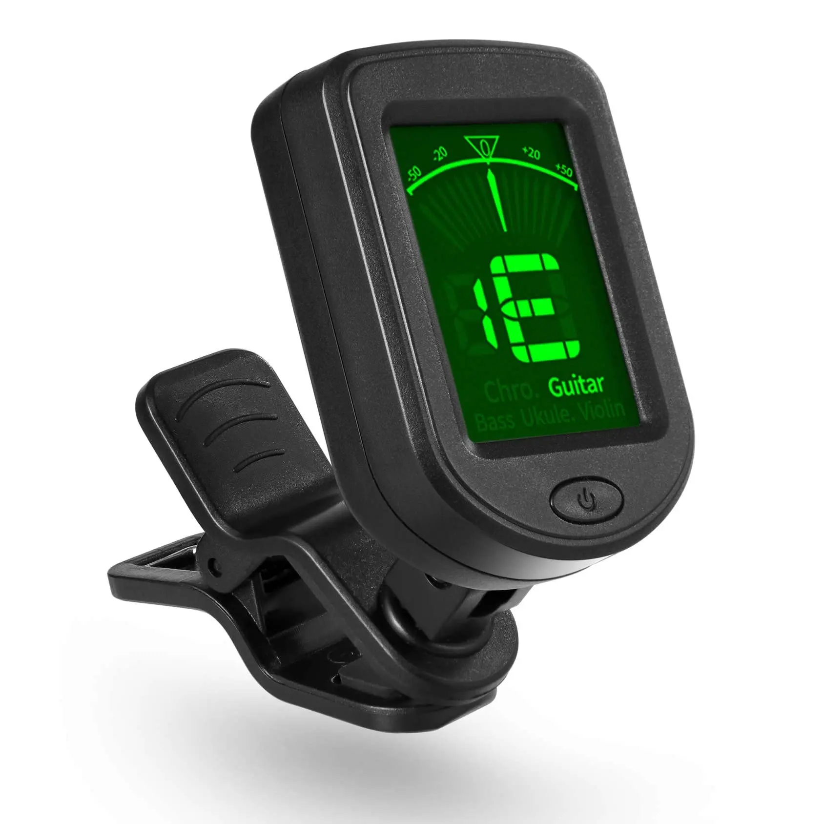 Guitar Tuner Clip On 1 Pack Tuners for Acoustic Electric Guitar Bass Ukulele Violin banjo Tuning Instrument Accessories