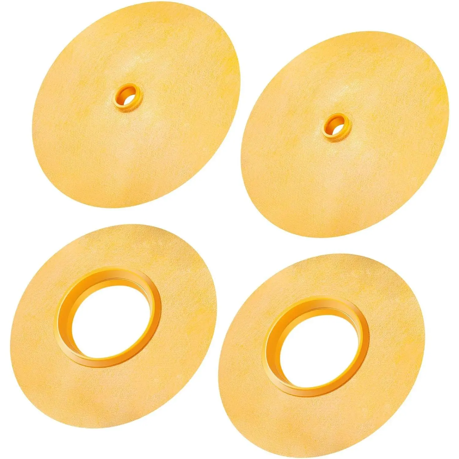 4 count 4 count Shower Valve and Pipe Seal Kit,  Mixing Valve Gasket and Pipe Seal Membrane for Tile Shower Installation, Bathroom Waterproofing and Leak Protection