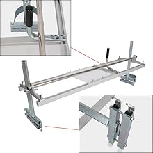 Portable Sawmill 48 Inch Chainsaw Mill Planking Milling 14"-48" Guide Bar Lumber Sawmill Aluminum Steel Heavy Duty Power Tools Tool Box Portable Sawmill 48 Inch Chainsaw Mill Planking Milling 14"-48" Guide Bar Lumber Sawmill Aluminum Steel Heavy Duty Power Tools Tool Box