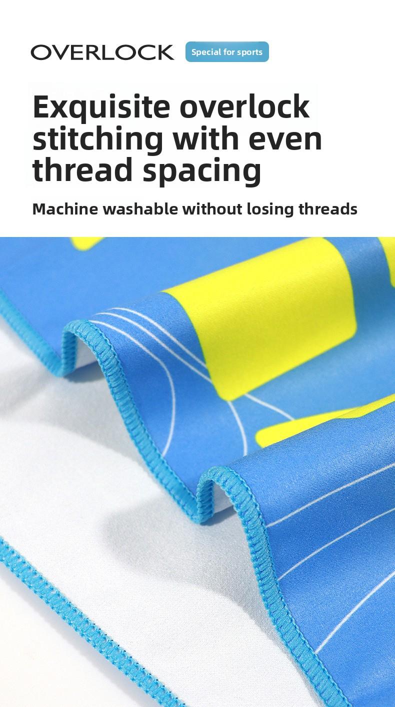 Beach towel Double-sided velvet absorbent swimming microfiber beach towel Printed quick-drying sports towel Universal golf