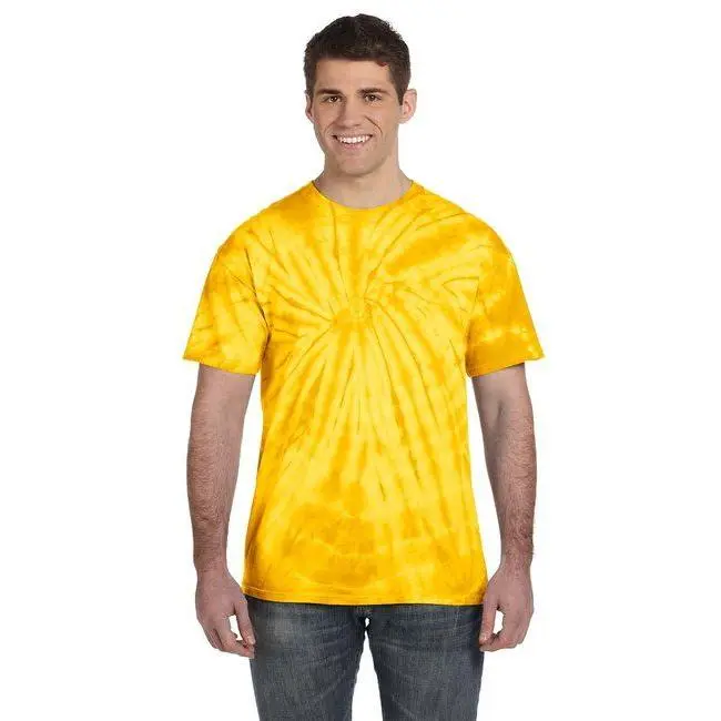 Adult 5.4 oz. 100% Cotton Spider T-Shirt - SPIDER ORANGE - S