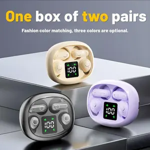 Wireless Bluetooth Headphones • Tiny Size Invisible Earbuds › Waterproof Headsets › With Mic Sleep and Sports Earphones Set, 2 Pairs, Mini and Short Handle Design ' for Work Sport Sleeping TikTok Featured Recommendations