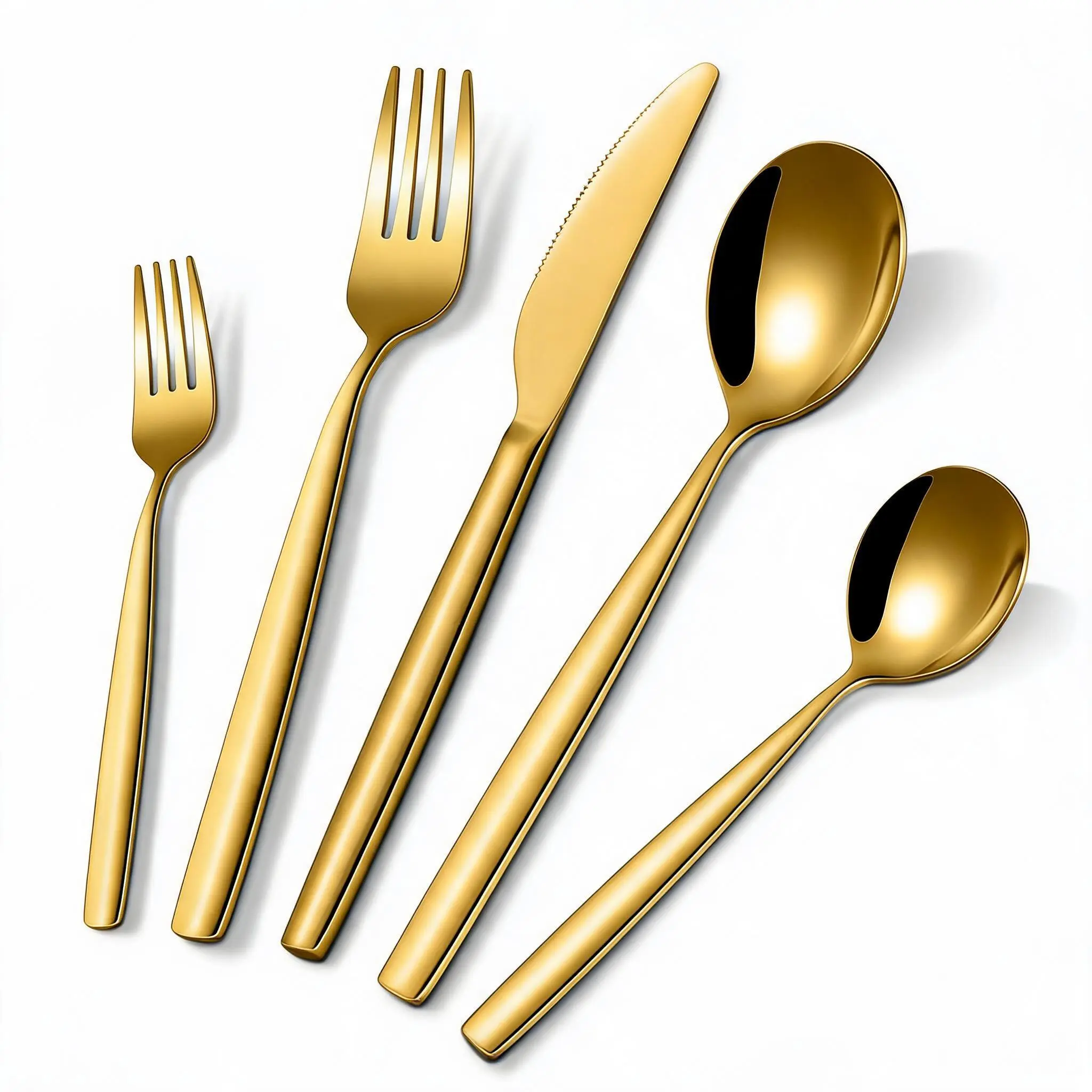Elegant 30-Piece Stainless Steel Silverware Set for 6 – Mirror Polished Cutlery, Includes Forks, Knives, Spoons – Dishwasher Safe, Rust-Resistant Utensil Set for Kitchen & Dining