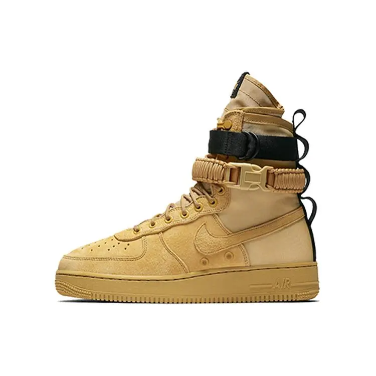 Nike Air Force 1 Wheat OG High-Top Sneakers for Men – Lightweight and Supportive Verifiable, with credentials and supporting global authentication