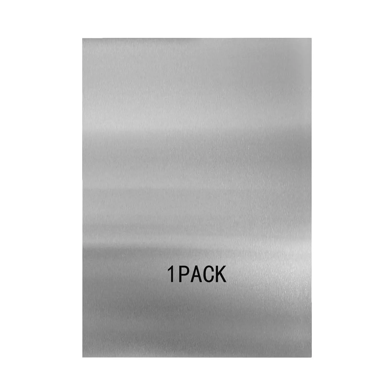 430 Stainless Steel Metal Plate, Suitable for  Installation Plate Walls, Suitable for Metal Plates in processes, Kitchens, and Offices (1, 0.5mm Thick, 12 x 6 x 0.02 Inch)