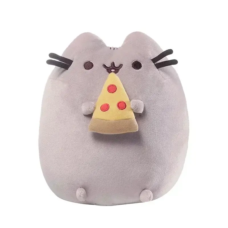 Pusheen Kawaii Plush Toy Donut Unicorn Room Decoration Anime Potato Chip Ice Cream Pizza Cake Cat Stuffed Animal Dolls Gift