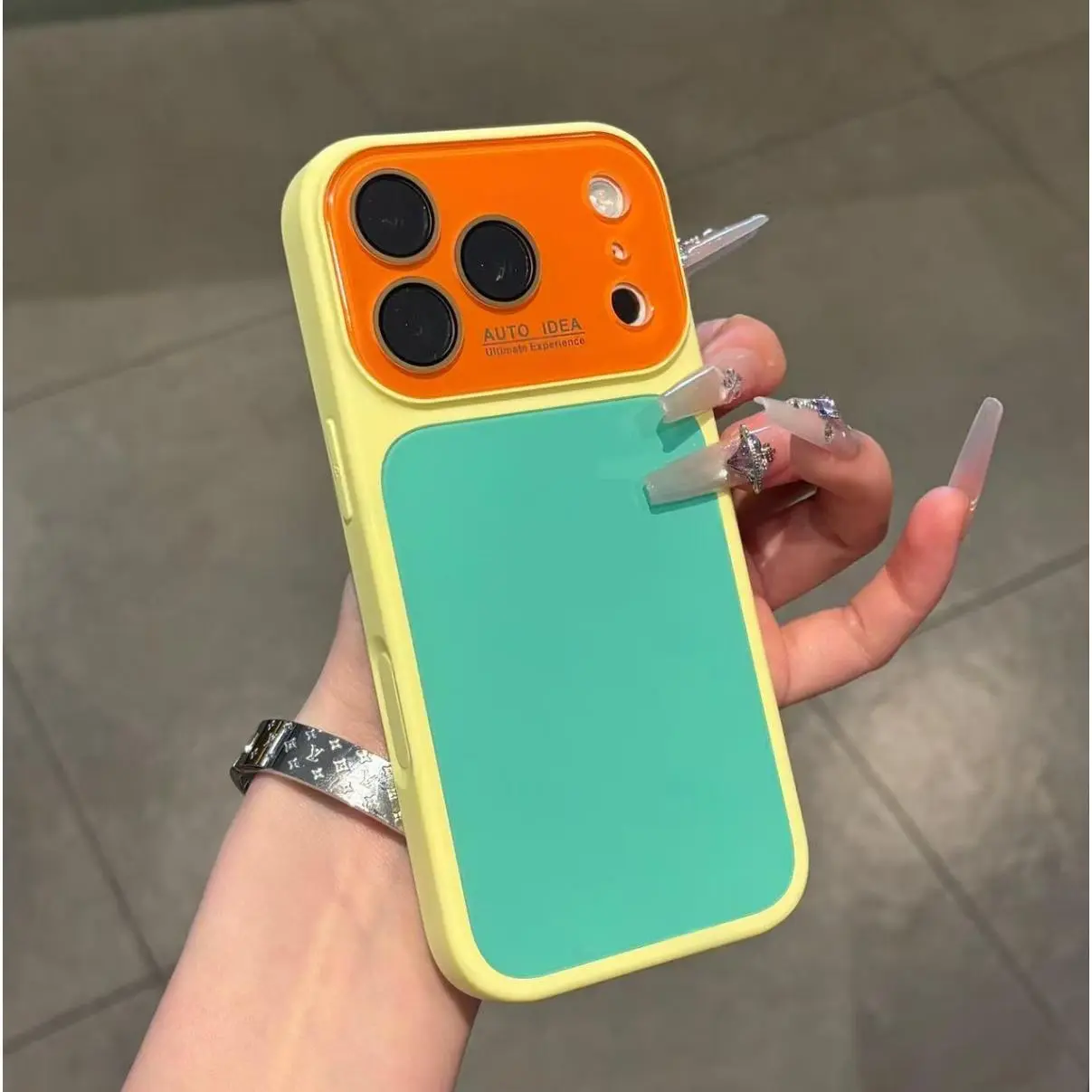 # summervibedopamine Contrast Color Suitable for iPhone 17 16 15 14 13 Pro Max Phone Case Contrast Color Full Lens Protection Compatible with iPhone 17 Pro Max Case  No paint peeling off, anti-fall and wear-resistant  #DealsForYouDays