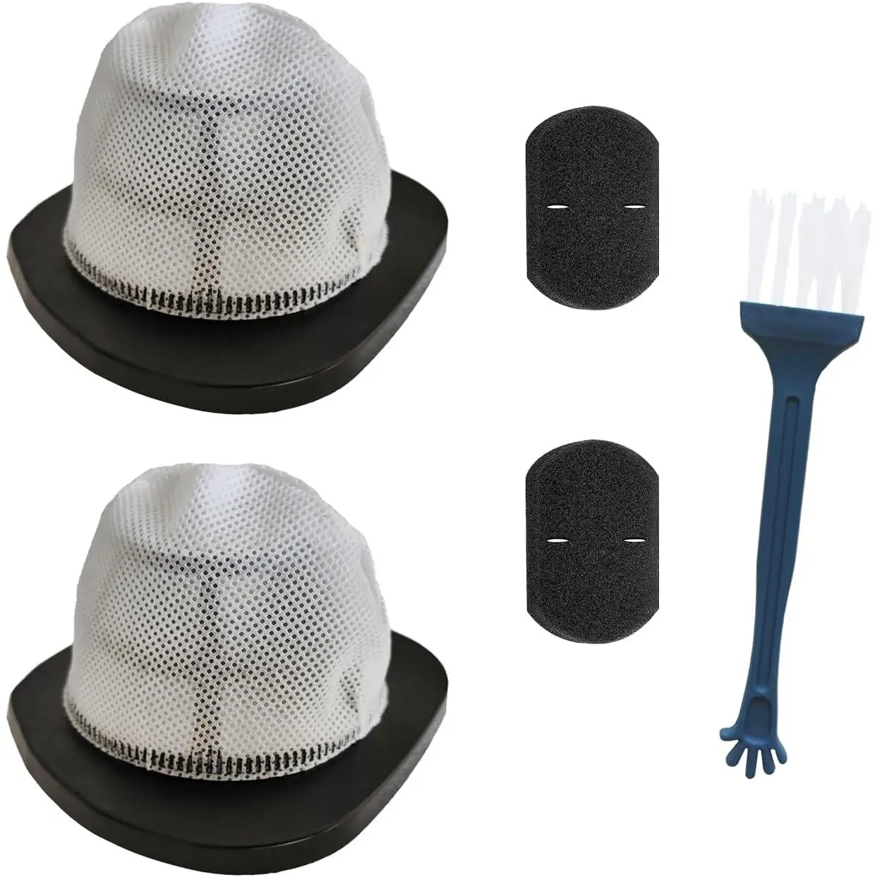 2 Pack 2030 Vacuum Filter and 2 Pack  Filter Compatible with Featherweight Stick Lightweight Bagless Vacuum Cleaner 2030, 20303, 20306, 20307, 20309, 2030H, 2030V, 2030X, 2030Z
