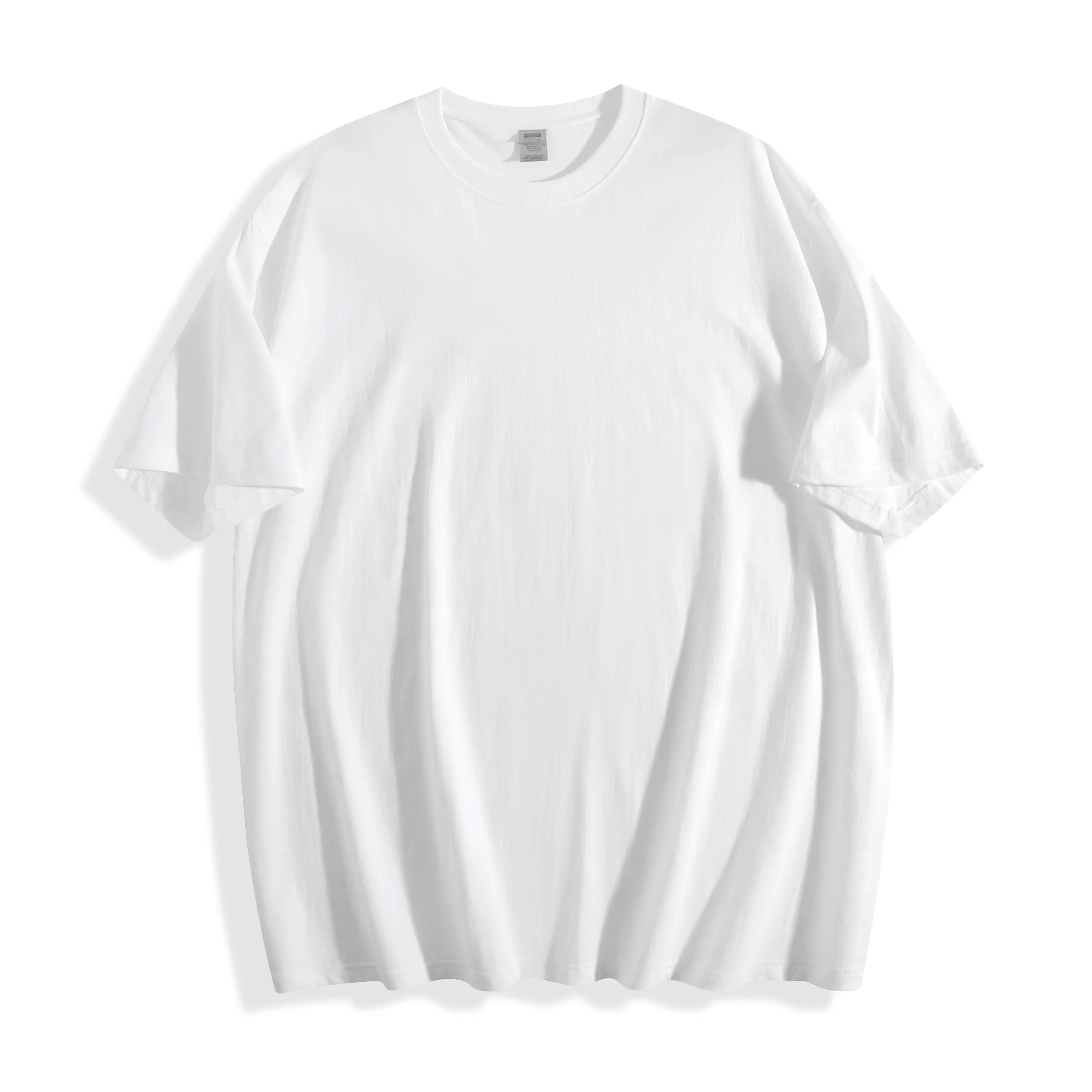 Alimens&Gentle Men's 100% Cotton Slim Fit Short Sleeve Classic Crew Neck Graphic T-Shirts - Soft, Tagless, Breathable Essential Casual Sports Tops for Everyday Wear