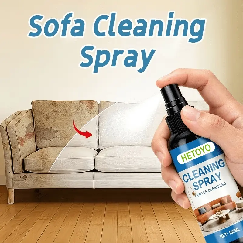 Lightning quick-acting carpet and furniture stain remover-carpet cleaner, suitable for fabrics, furniture, cars, homes, offices, furniture and other scenes, fresh fragrance, with magic sponge.