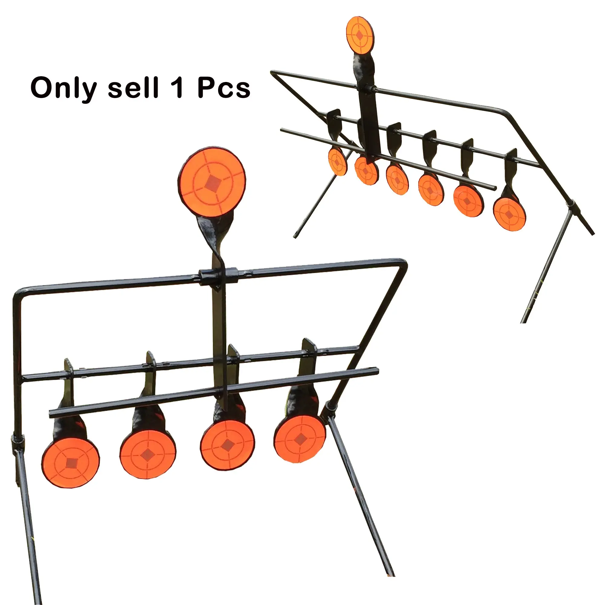 Mini Shoot-to-Reset Target for Air Pellet Gun, Optional Size & Target Numbers, Training & Sport Gear