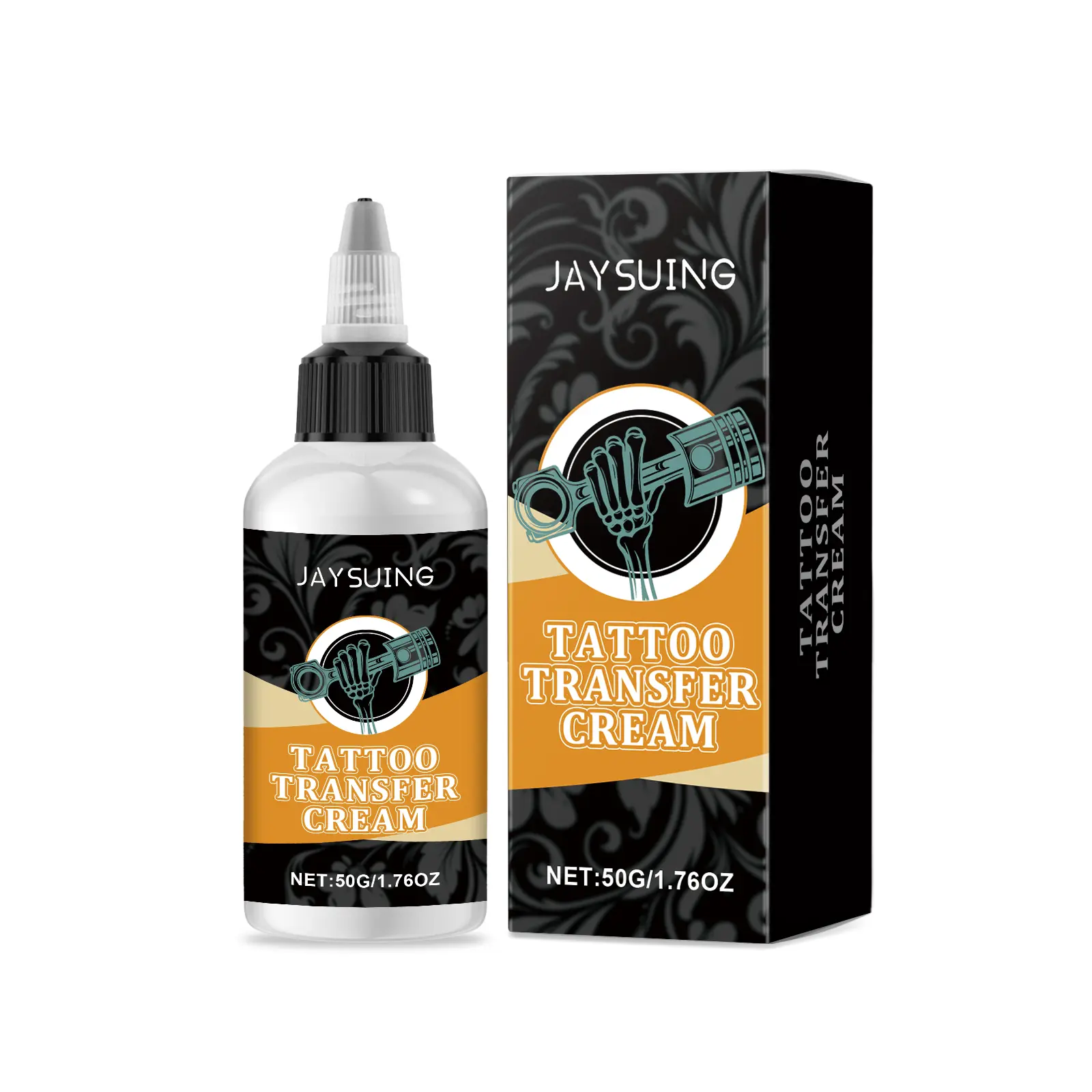Jaysuing Tattoo Pattern Transfer Cosmetic Cream - Moisturizing Body Makeup Cream for Daily Use, Easy to Apply Evenly