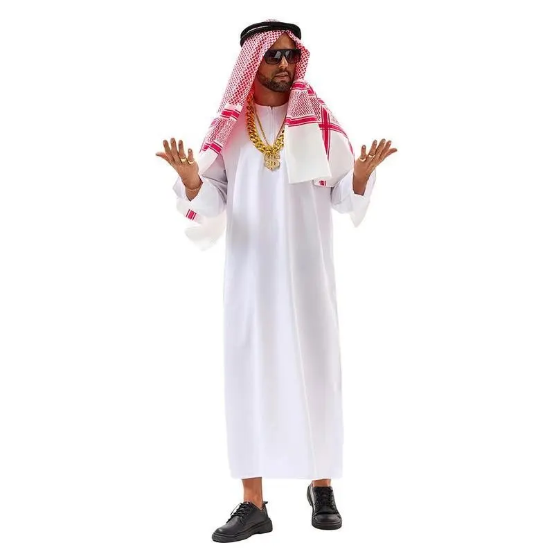 Middle Eastern Arab style clothing, long robes, women's clothing, Dubai clothing, performance clothing, men's clothing