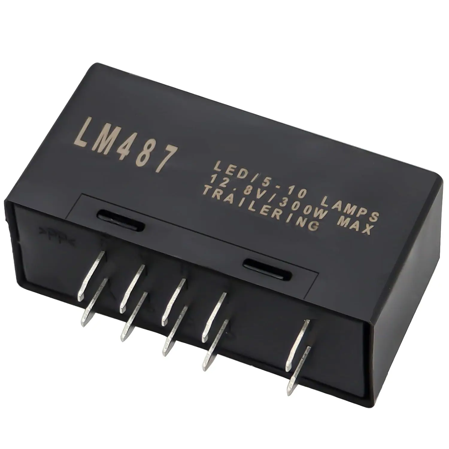 Hazard Warning and Turn Signal Flasher Compatible with Chevy Silverado & GMC Sierra Trucks 2003-2007 Select Models, LM487 LED Flasher Relay Module, Replace 10383321 15764135