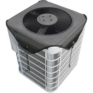 Air Conditioner Covers for Outside Unit 28 x 28 Inch, Central Mesh Net AC Unit Covers Outdoor, Heat Pump AC Screen Condenser Cover - Universal Top Defender Cover for All Season Durable