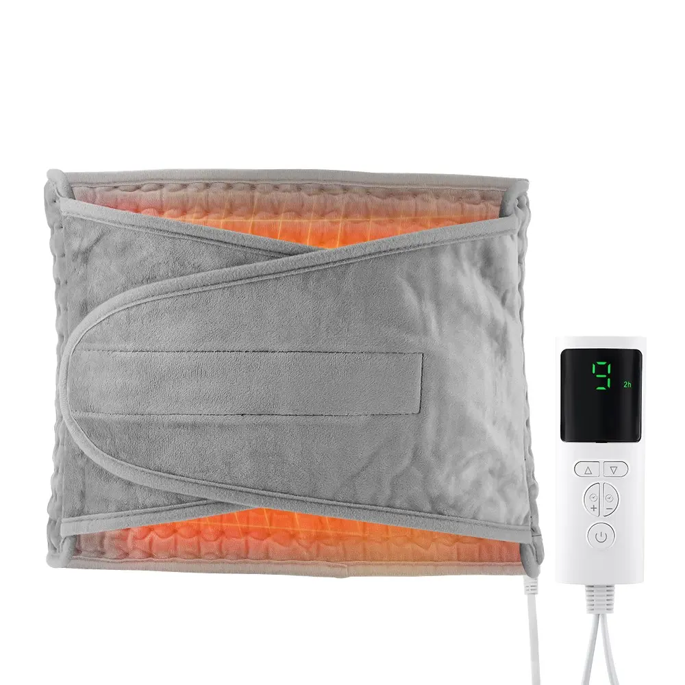 Waist Heating Belt Multifunctional Hot Heating Pad Wrap Electric Heating Blanket 10-gear Heating 4-gear Timing Household Warm Keeping Artifact Hand Warmer Uterus Warmer Whole Body Warming Period Cramp Heating Pad Period Cramps