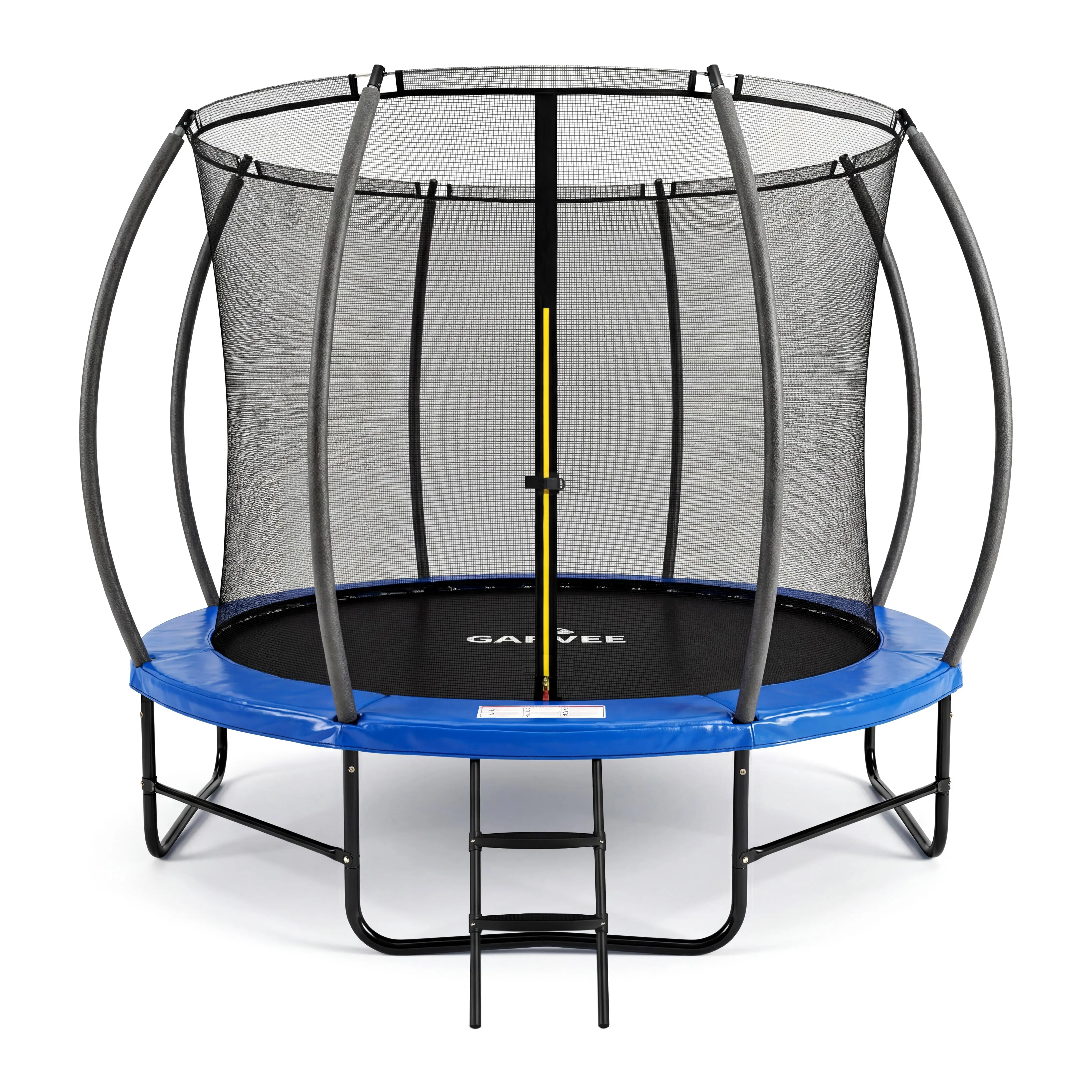 🚀 10FT Backyard Trampoline – Heavy Duty Iron Frame & Safe Curved Poles! Supports 450 lbs, Perfect for Family Fun & Fitness! 🌟,camping essentials