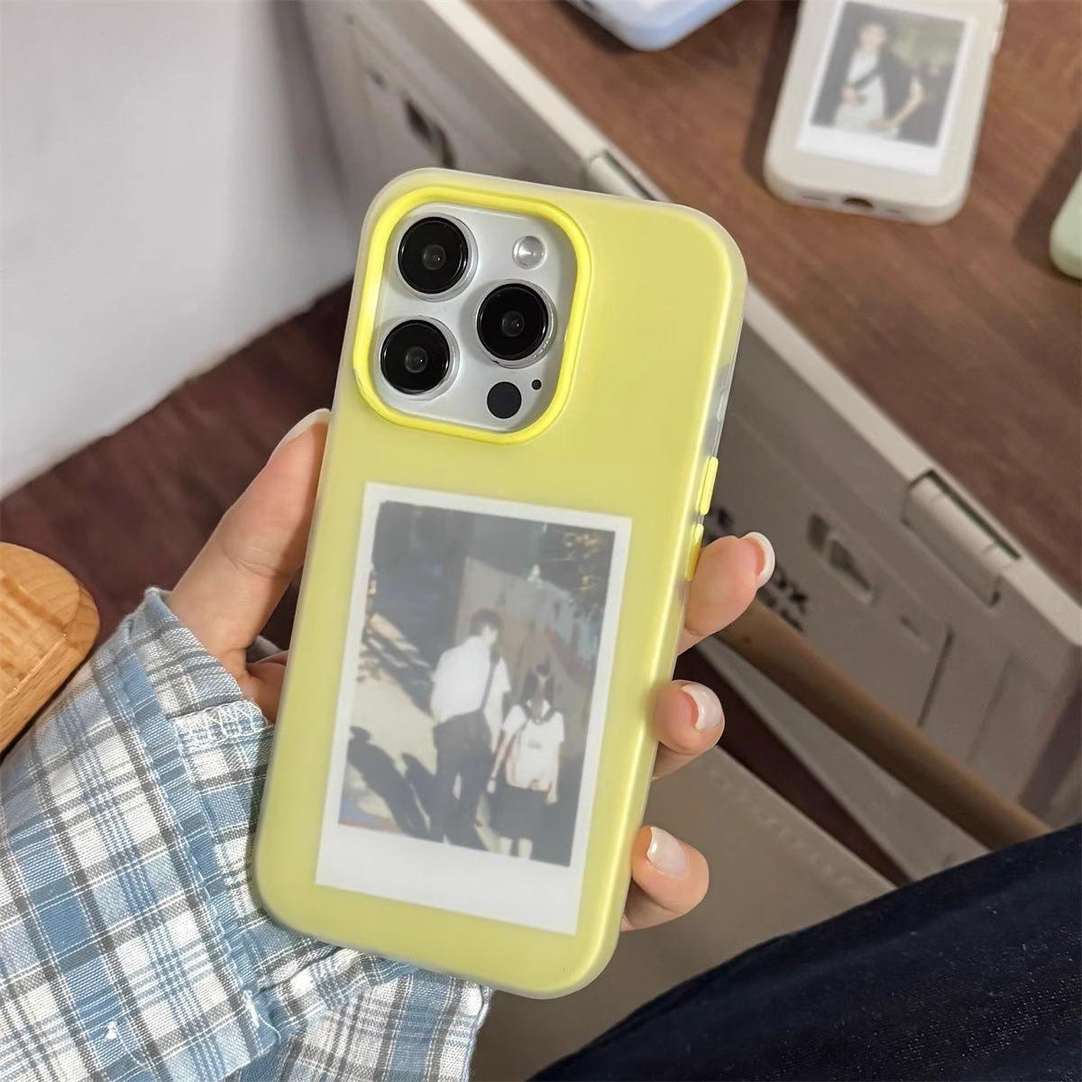 Jelly 3-in-1 Dual-Layer Phone Case for iPhone 17 Pro Max/15 Pro/14/13/12, Frosted Cool Texture, TPU Outer + PC Inner Shell, Anti-Palm Grip, Lightweight Easy to Hold, Protective & Stylish Case for iPhone Models