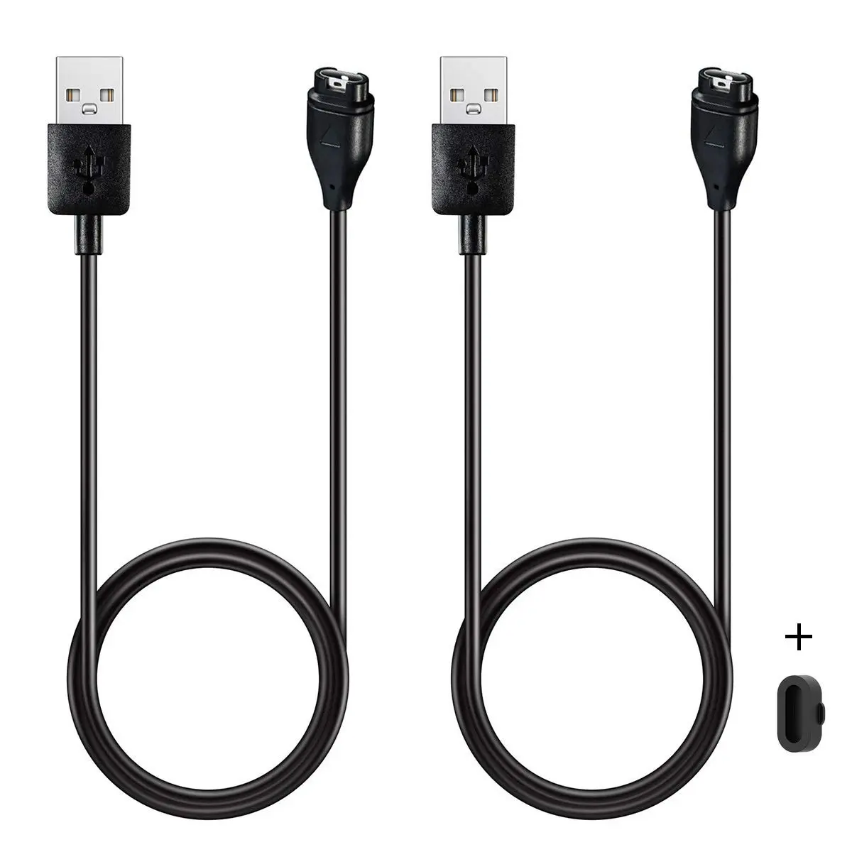 Charger for  Instinct 3 2 2X 2S 1 Watch (2-Pack, 3.3ft/1m) |    Cord Plus a Black Anti Dust Plug for Gamrin Instinct Smartwatch