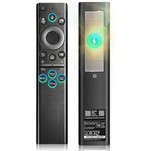for Samsung Frame Smart TV Remote Replacement: Solar Powered USB-C Fast Charge, 6-12 Months Battery Life, Voice Bluetooth Controller Compatible with Samsung 2020-2025 Neo QLED 4K Smart TVs