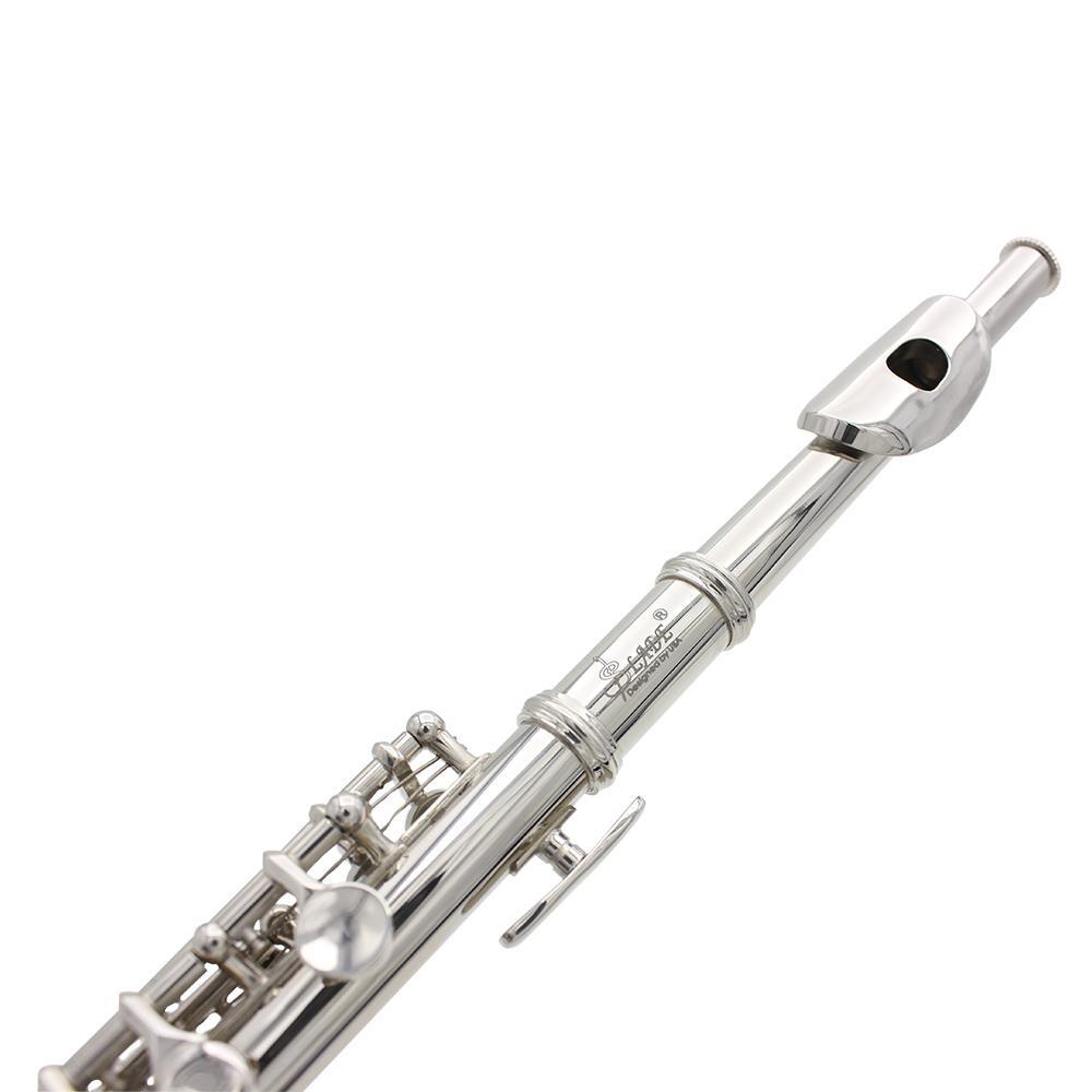 16 Holes Piccolo, 1 Count C Key Piccolo Musical Instrument for Beginners, Wind Instrument for Students & Professionals